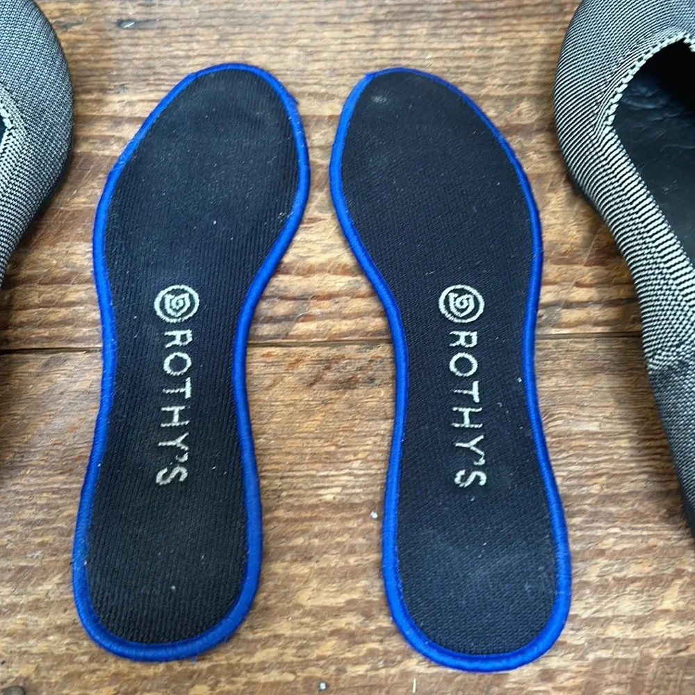 Rothy’s rounded toe flat